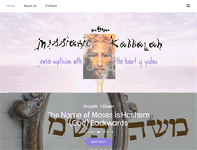 Tablet Screenshot of messianic-kabbalah.com